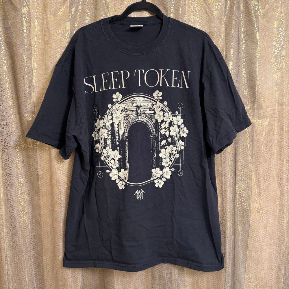 Sleep Token Even In Arcadia Gray 2025 Tour Dates T Shirt Unisex XL